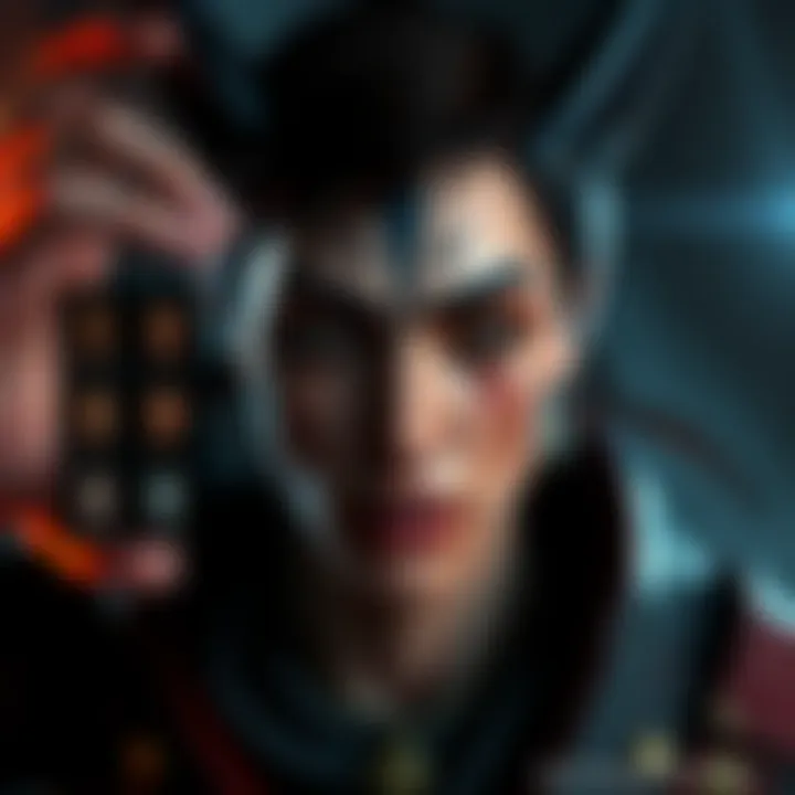 An in-game revenant character showing various skin tone options in a character customization menu