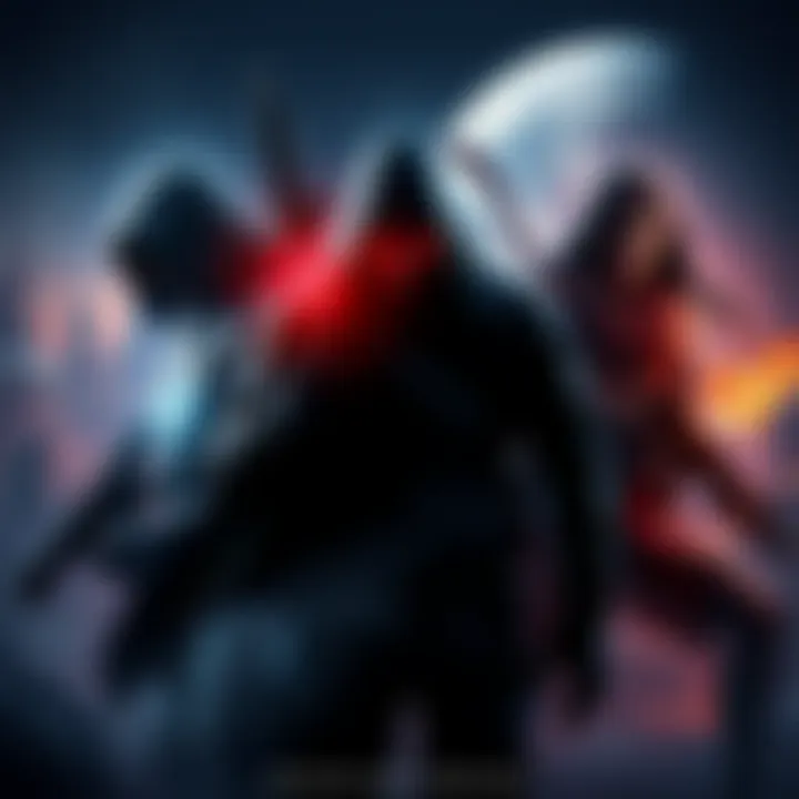 Three Triple-A game covers from 2025, each showcasing characters driven by revenge, set in unique game worlds.