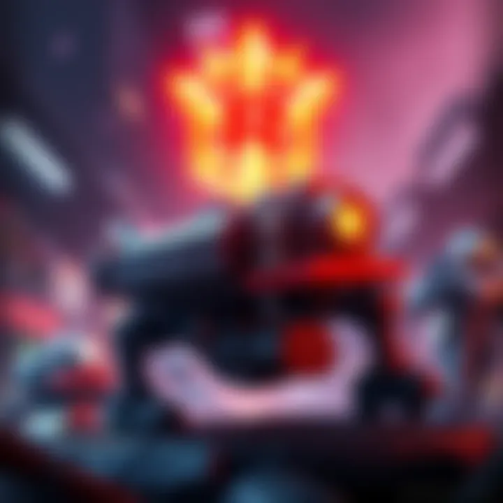 A graphic showing the Revolt with a shining legendary rarity symbol above it, representing potential upgrades and community excitement.