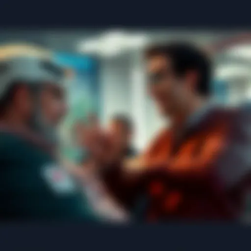 Discussion on DLSS 5 with interruptions A tense discussion featuring Rich interrupting Tom while he speaks about DLSS 5 criticisms, with Alex listening intently in the background.