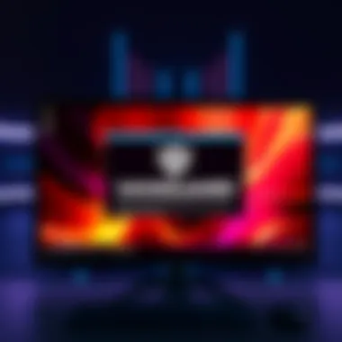 A graphic showing a computer screen with the Vanguard logo and a notification about the update that stops auto-start on PCs.