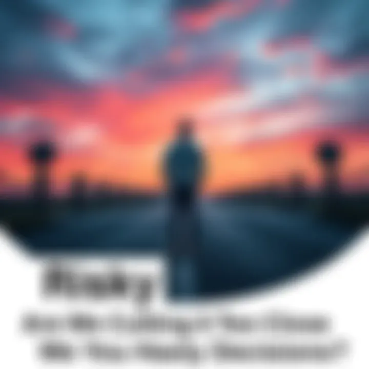 A person standing at a crossroads looking uncertain about which path to take, symbolizing the dilemma of hasty decisions.