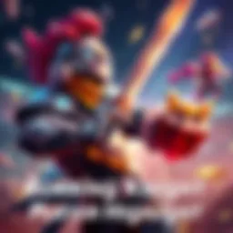 A dynamic player showcasing a highlight moment in the Roaring Knight game, with action-packed visuals and vibrant colors.