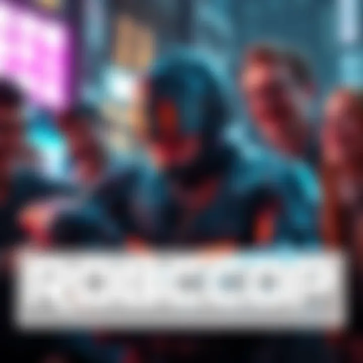 Robocop in Action Robocop character engaging in gameplay with players having fun and laughing.