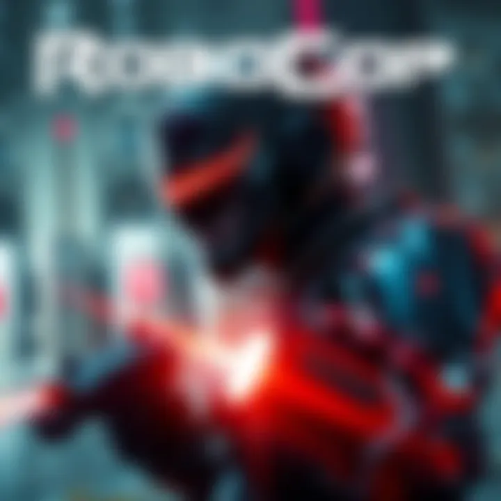 Screenshot of RoboCop: Rogue City gameplay on Xbox PC showing action scenes