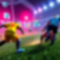 Players competing in Rocket League with improved kickoff positions and performance features