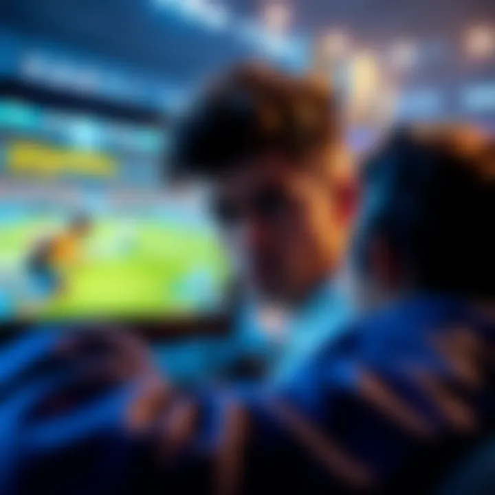 Rocket League Players Facing Smurfs A frustrated Rocket League player looking at a screen showing an opponent with high skill levels and an unfair advantage, highlighting the issue of smurf accounts and cheaters in the game.