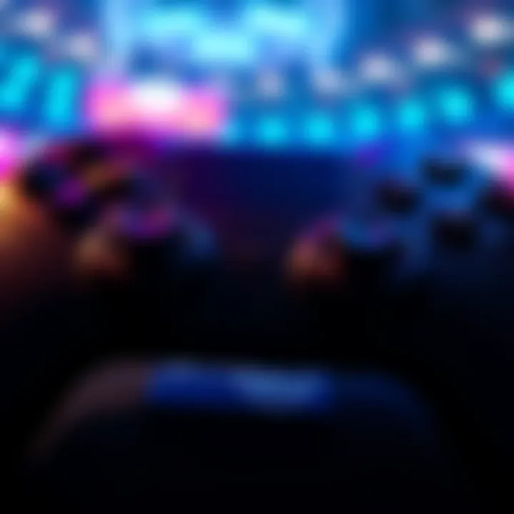 A detailed view of a gaming controller showcasing the square deadzone settings used by pro players in Rocket League, emphasizing control and precision in gameplay.