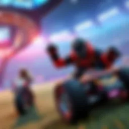 Professional players testing Rocket League graphics and gameplay on Unreal Engine 6