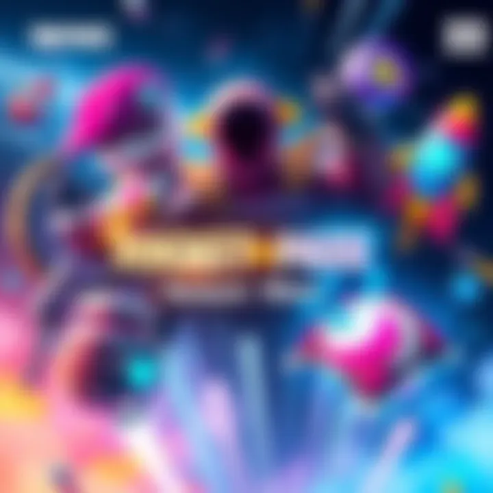 Various items and paints from Rocket Pass Season 22, showcasing colorful designs and game enhancements.