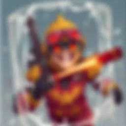 Illustration of a character resembling a vintage hero stuck in a glue trap, expressing disdain for the original design.