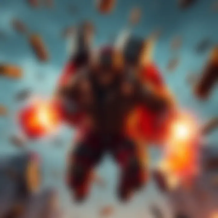 The Rocketeer character depicted dropping heavy ammunition instead of launcher ammo, surrounded by a gaming environment.