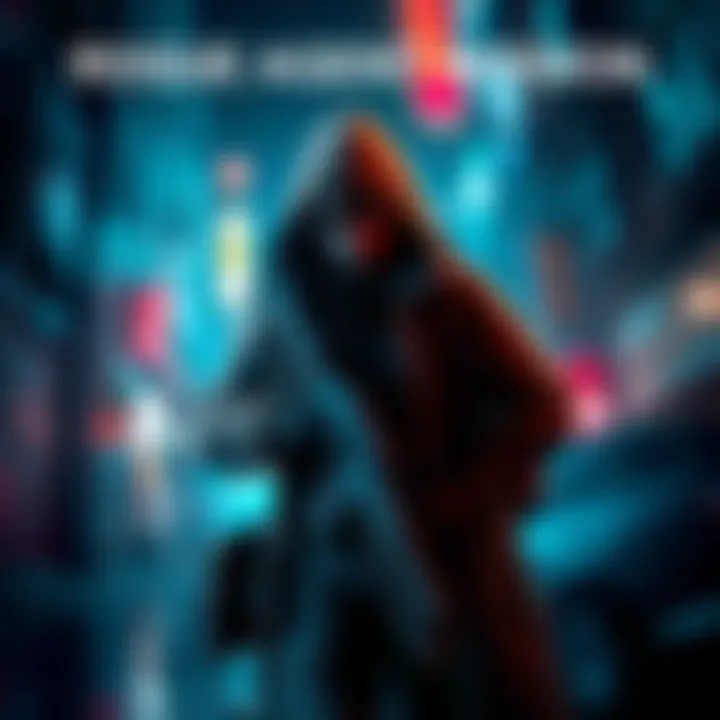 A rogue agent in a dark urban setting, showcasing unique gear and weapons, highlighting the thrill of optional missions in a game.