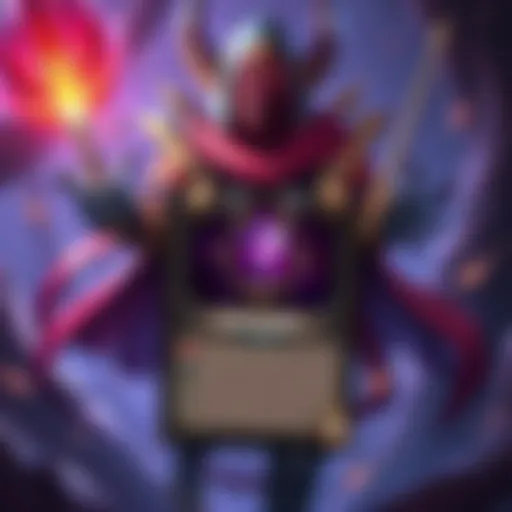 An illustrated card featuring Drest’agath, the new Rogue Legendary Card, showcasing its unique abilities and design.