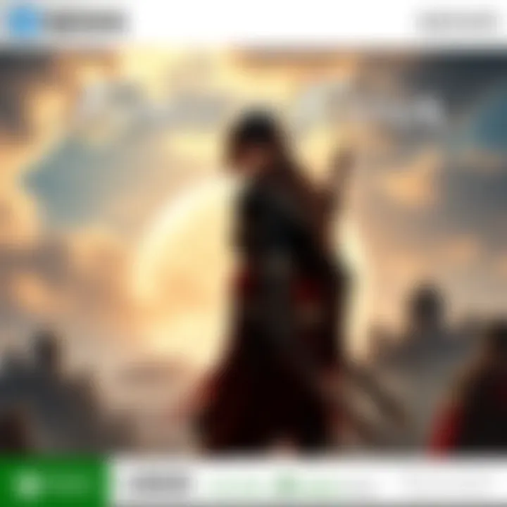 Cover art showing the Rogue Prince of Persia character, with an epic landscape in the background and game ratings for multiple platforms included.