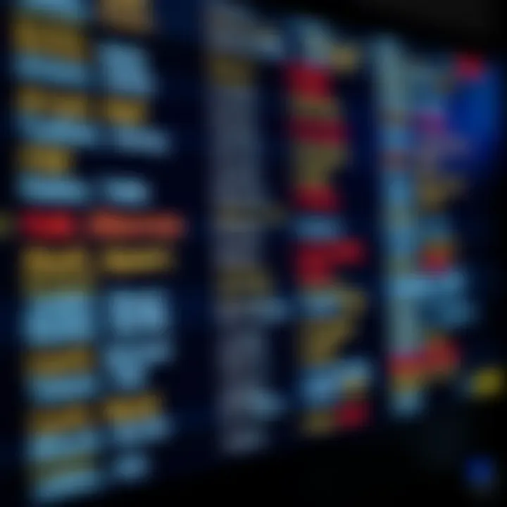 Close-up of movie credits rolling at the end of a film, highlighting people's names and roles.