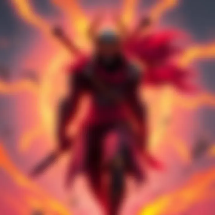A digital illustration showing the Ronin character surrounded by glowing energy, symbolizing the recent glitch's disappearance in gaming.