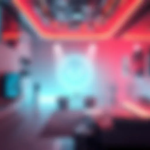 A visual representation of Room 0 highlighting key features from the Freyna Edit.