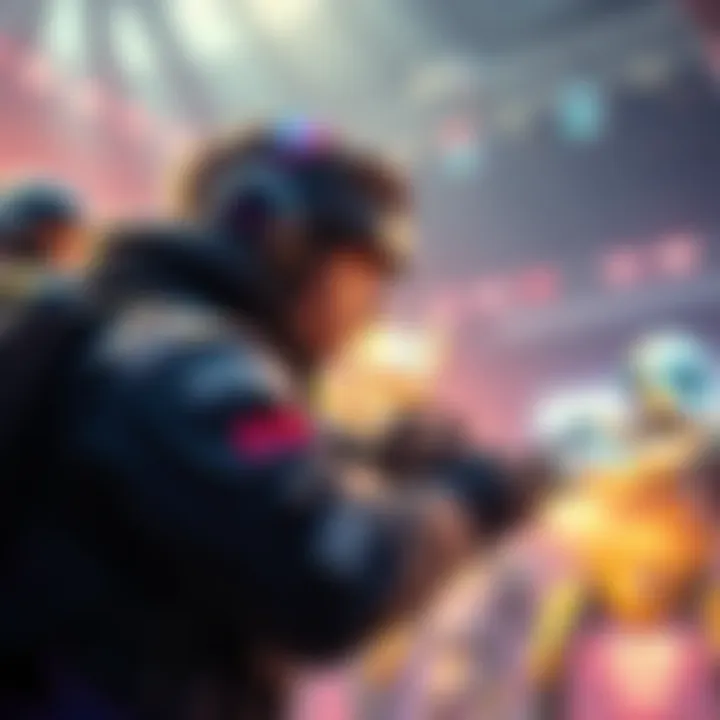 CS Major player ropz in action battling a team of 60 bots in a gaming arena