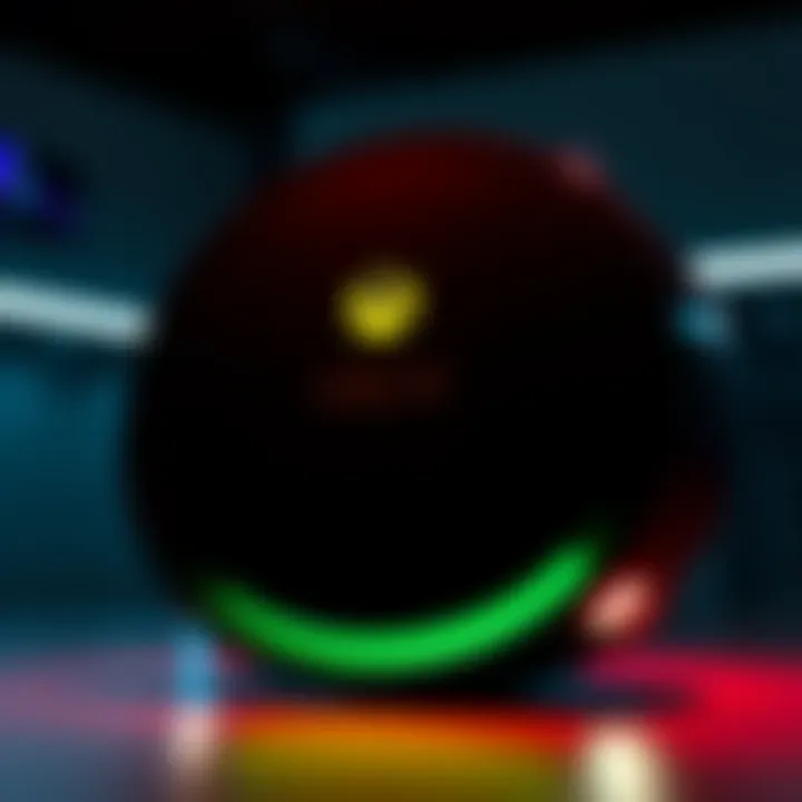 A concept representation of a round Xbox gaming console with sleek features and modern look.