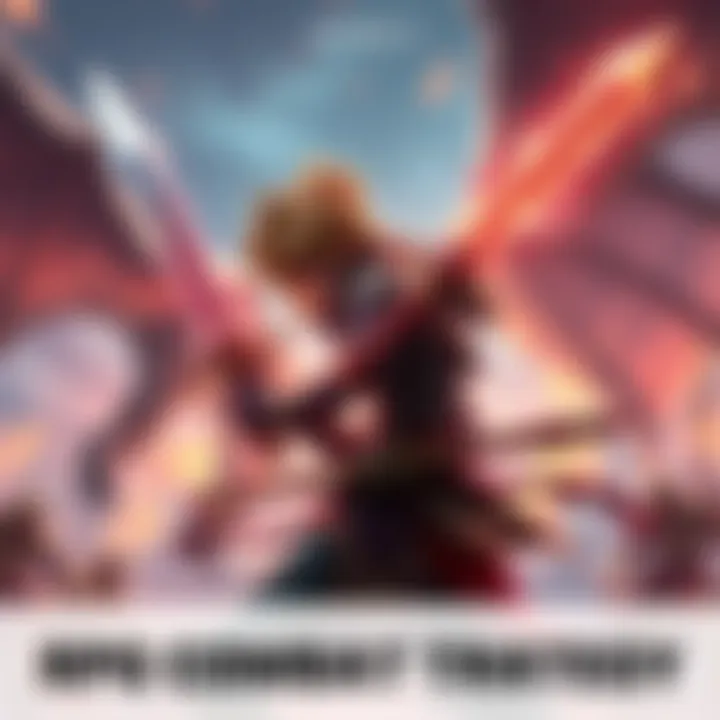 A character wielding dual swords prepares for a boss battle in an action RPG, showcasing jump attack techniques.