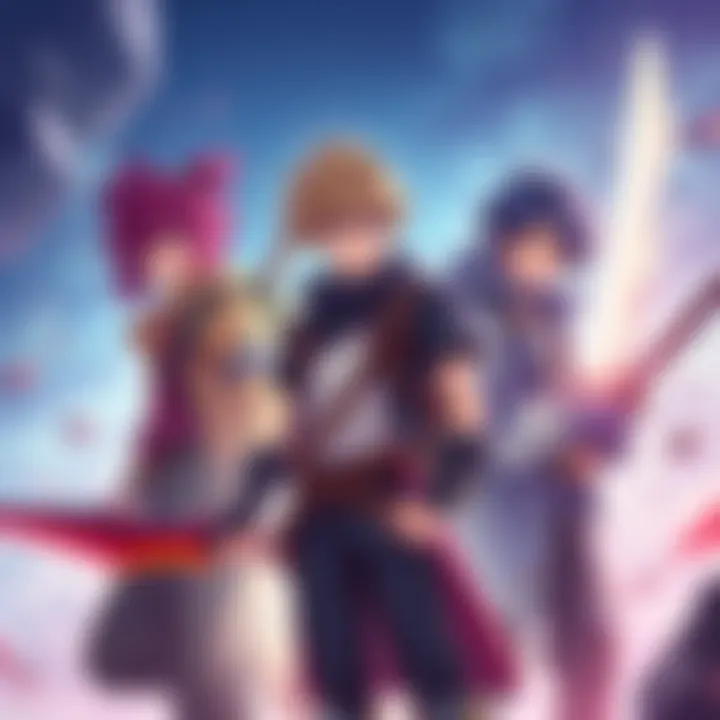 A vibrant character from the RPG Metaphor stands confidently, showcasing a mix of youthful energy and thoughtful maturity, surrounded by a dynamic background hinting at adventure.