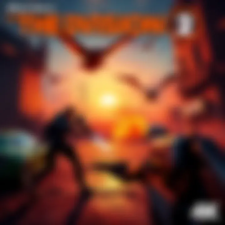 RTX 4060 Performance in The Division 2 Screenshot of The Division 2 gameplay on RTX 4060 showing vibrant graphics and action at 4K resolution