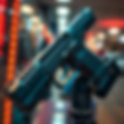Close-up view of the Ruger Aidal showcasing its sleek design and features