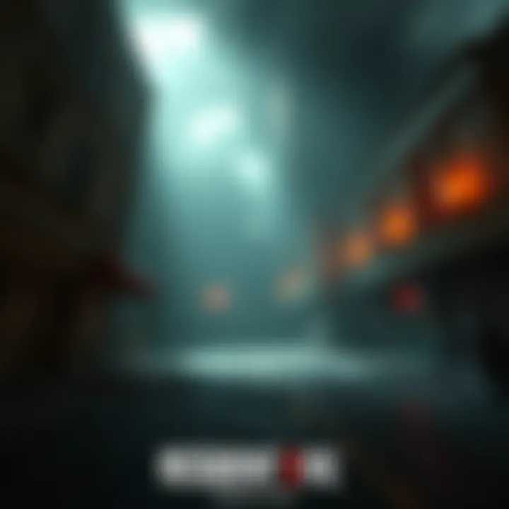 A captured scene showing the crumbling Raccoon Police Department from Resident Evil Requiem, reflecting the nostalgia of fans of the series.