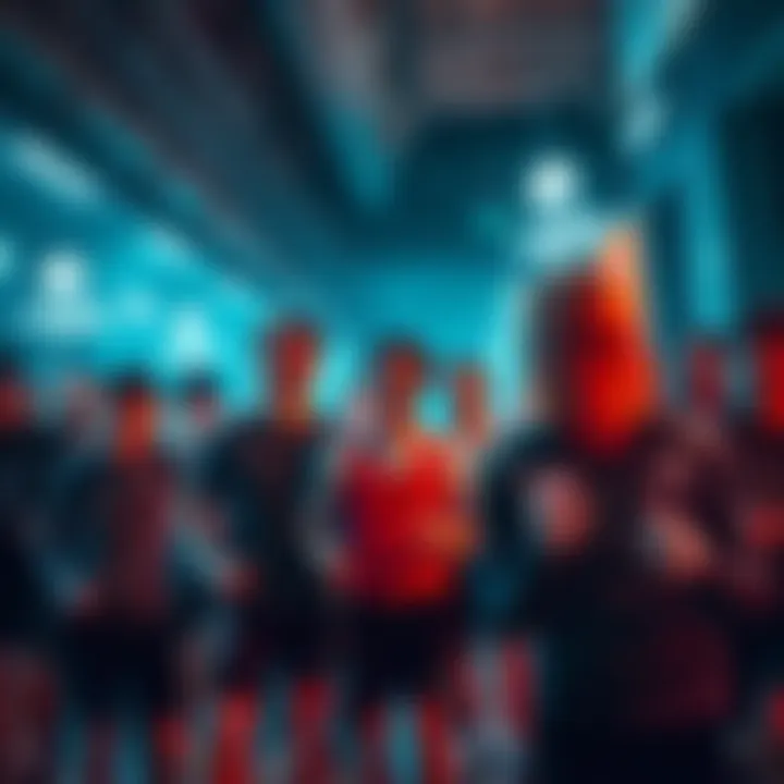 A group of confused runners laughing together during a chaotic moment in Cryo Archive, forming unexpected friendships.