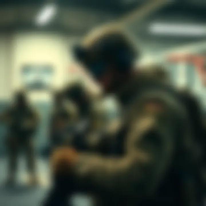 Russian Special Forces members undergoing fitness evaluations in a training environment, showcasing their physical readiness and training intensity.