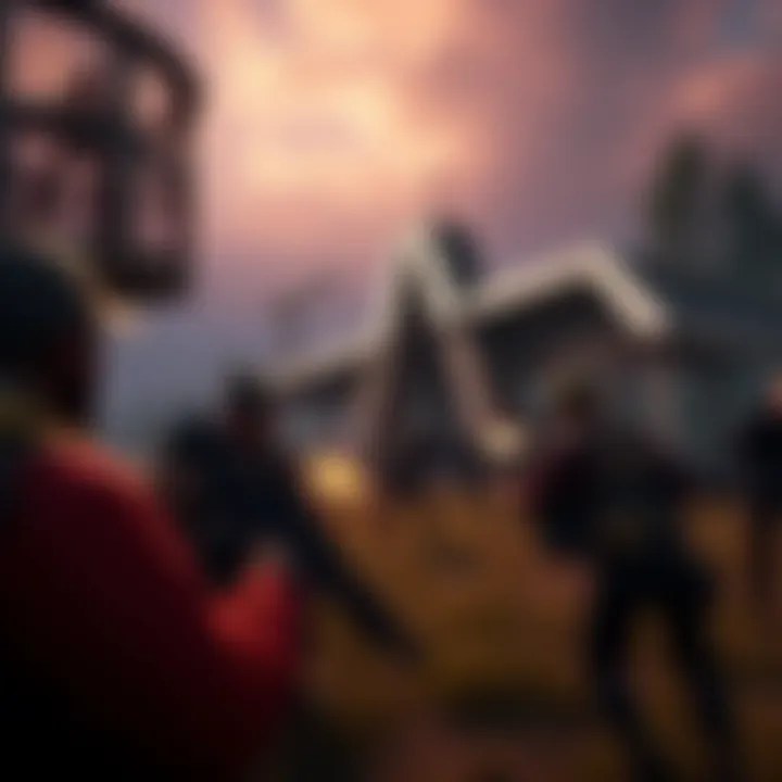 A screenshot showcasing a tense moment in Rust before the BO6 update, highlighting player strategies and community engagement.