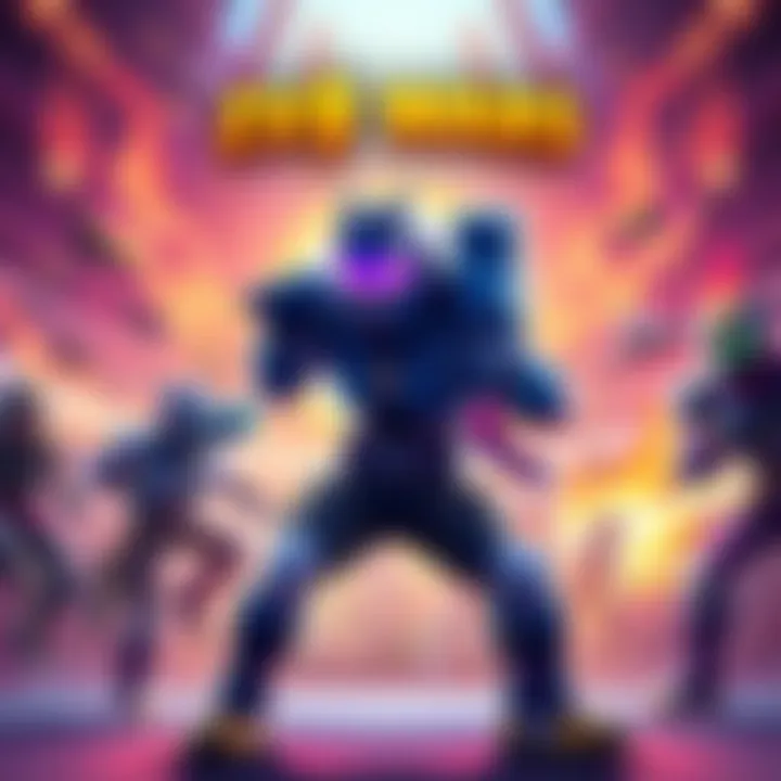 A dynamic scene from RVB Zone Wars Tycoon Boxfights showcasing action-packed gameplay with vibrant graphics and engaging characters in a competitive environment.