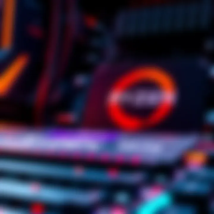 Close-up of Ryzen 7 5700X CPU next to 32GB DDR4 3200MHz RAM modules