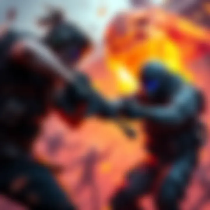 A gamer engaged in melee combat, showcasing new weapon mechanics from the S11 update.