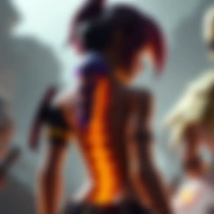 Sable Character with Missing Spine A screenshot of Sable from the game showing her missing spine, sparking discussions among gamers.