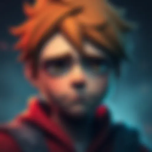 A video game character with a sorrowful expression, representing loss and emotion in gaming.