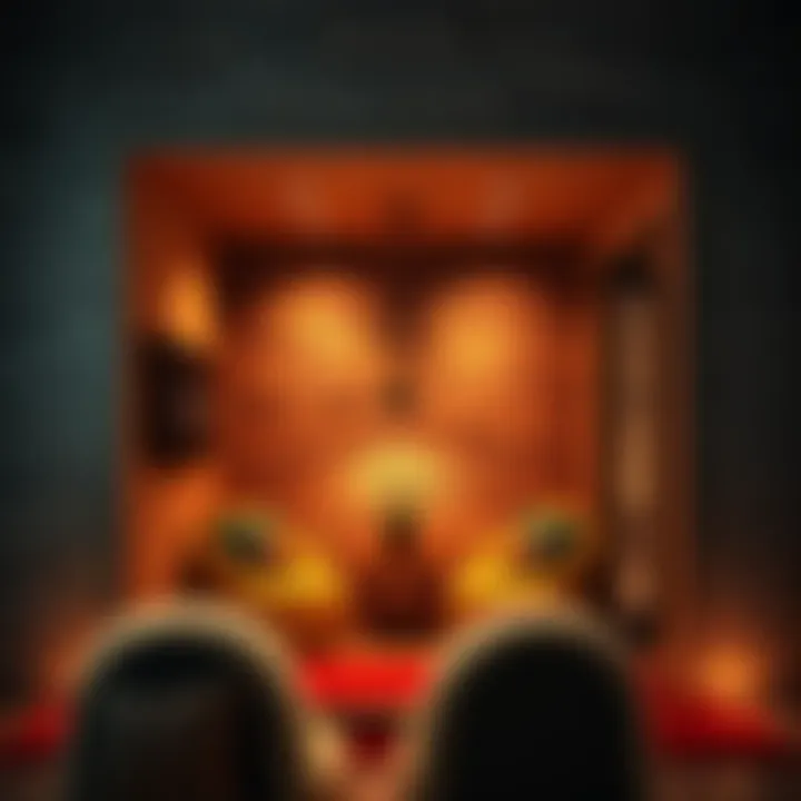 Safe Room Design A cozy safe room with secure features like reinforced walls and a hidden door.