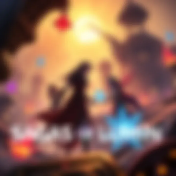 Sagas of Lumin Release Date Trailer A captivating scene from the Sagas of Lumin game showing vibrant fantasy elements and characters in action.