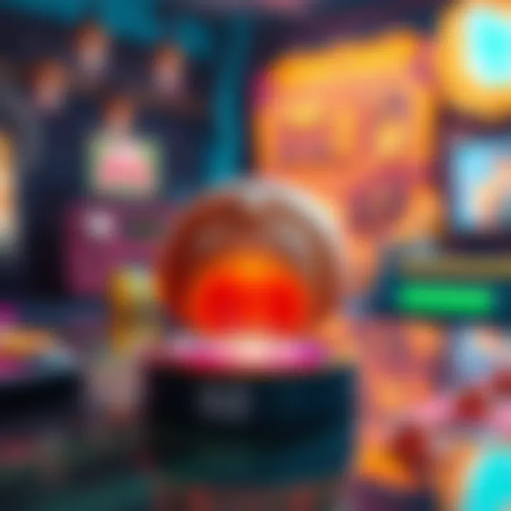 A glowing Sagira's Shell item displayed on a colorful gaming backdrop, highlighting its nostalgic appeal