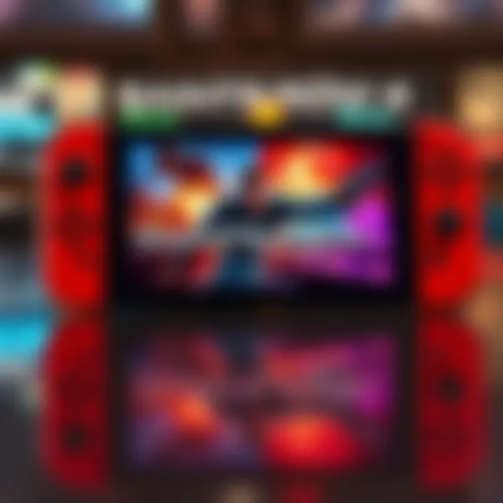 Saints Row 3 and 4 on Nintendo Switch A Nintendo Switch displaying Saints Row 3 and 4 gameplay with vibrant action scenes