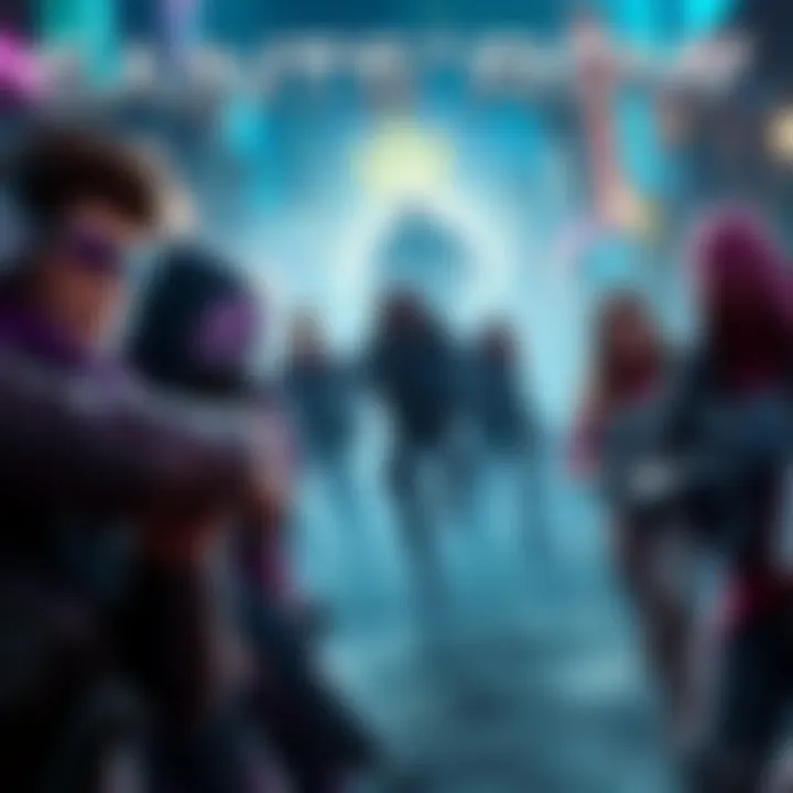 Action-packed scene from the Saints Row Reboot showing characters engaged in a mission