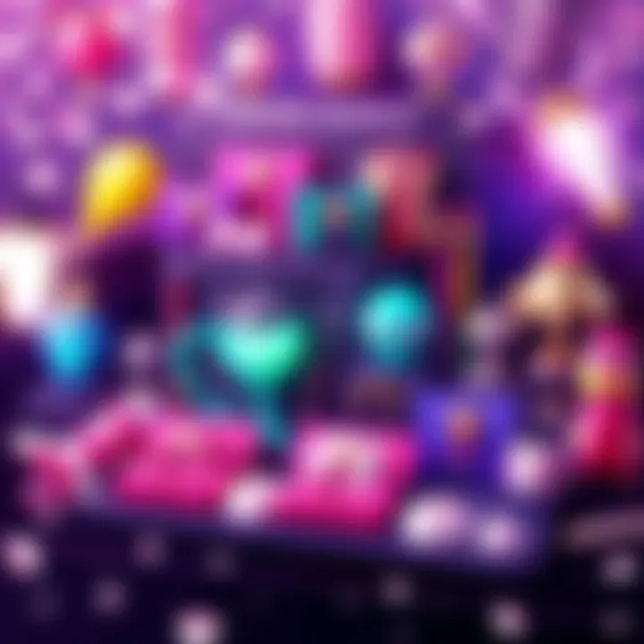 Sakura Bundle Items A collection of colorful Sakura Bundle items displayed, showcasing individual pieces available for purchase in a game.