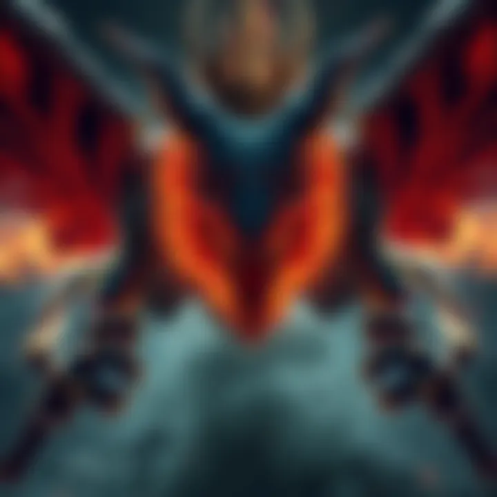 Salazar merging with the Queen Plaga, showcasing a dramatic transformation during the battle with Leon.