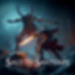 A character in armor fighting a monster in a dark, 2D environment in Salt & Sanctuary