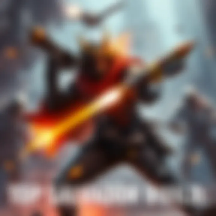 Salvador wielding a Torgue rocket launcher and the Pimpernel, showcasing his powerful build in a combat scene.