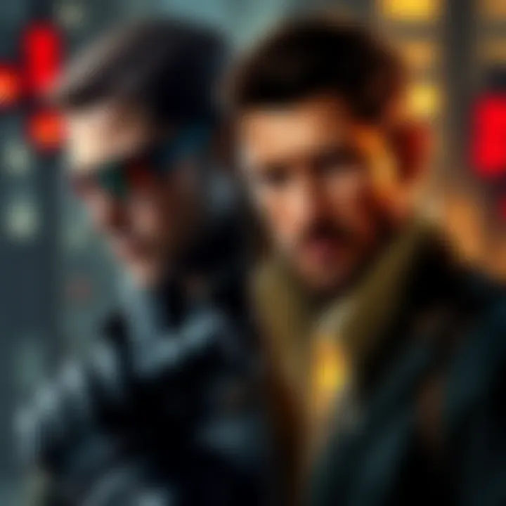 A side-by-side comparison of Sam Fisher's character design from earlier games and his younger appearance in Conviction and Blacklist