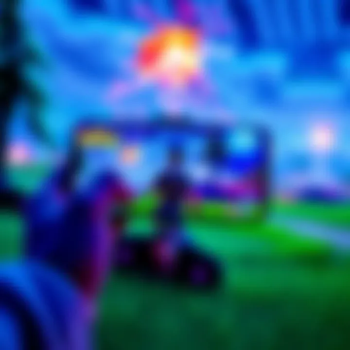 A Samsung Galaxy S21 displaying Fortnite Mobile with 120 FPS settings activated