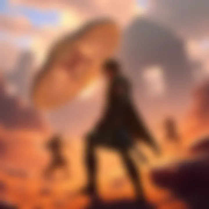 A scene showcasing the protagonist in ancient landscapes, battling enemies and using time manipulation powers from the Sands of Time trilogy.