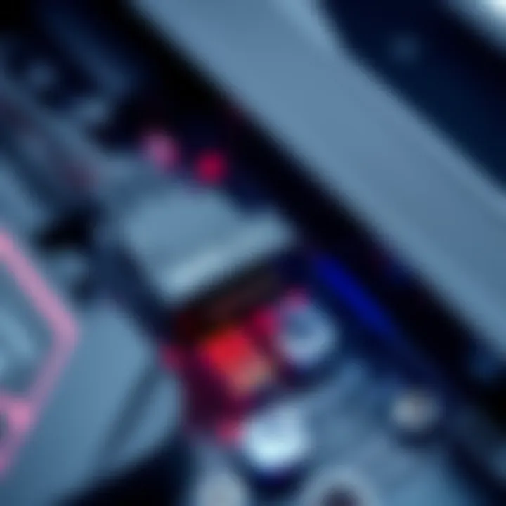 A close-up of a SATA cable and a 4-pin fan connector, shown plugged into a computer motherboard, illustrating proper connections.